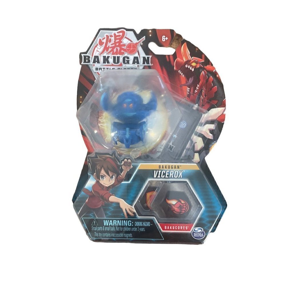 Bakugan Battle Planet Vicerox Bakucores Card Figure 2”